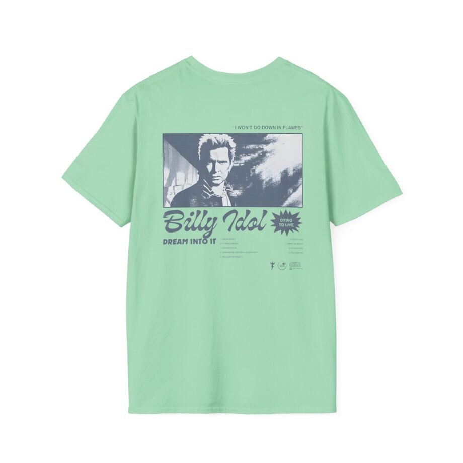 Billy Idol Billy Script Unisex Softstyle Shirt
