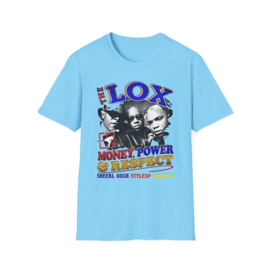 The Lox Money, Power & Respect Unisex Softstyle T-Shirt