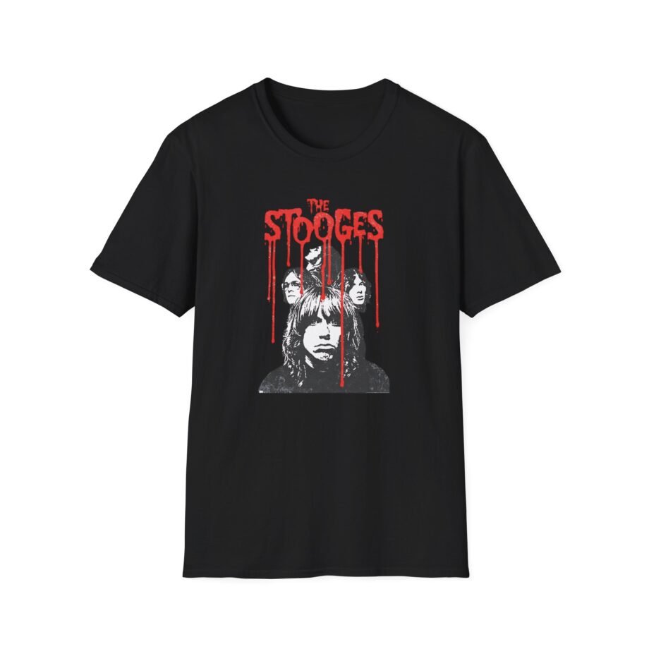 The Stooges Group Shot Unisex Softstyle T-Shirt