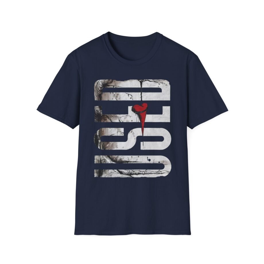 The Used Vertical Heart Unisex Softstyle T-Shirt