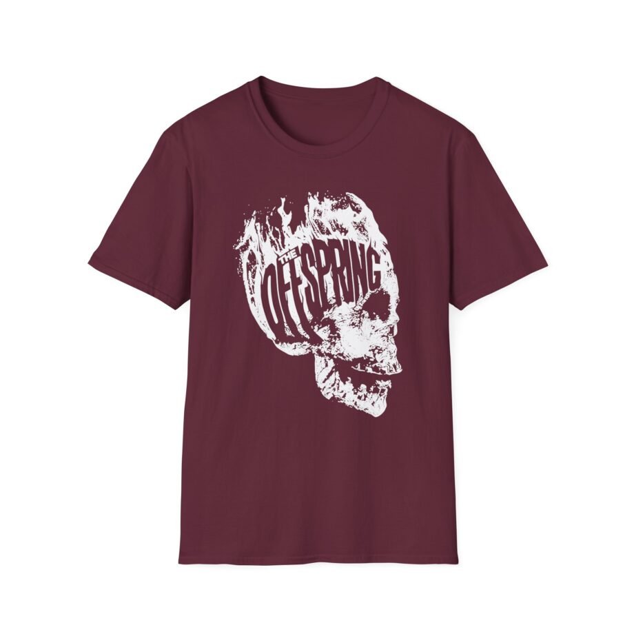 The Offspring Flaming Skull Unisex Softstyle T-Shirt