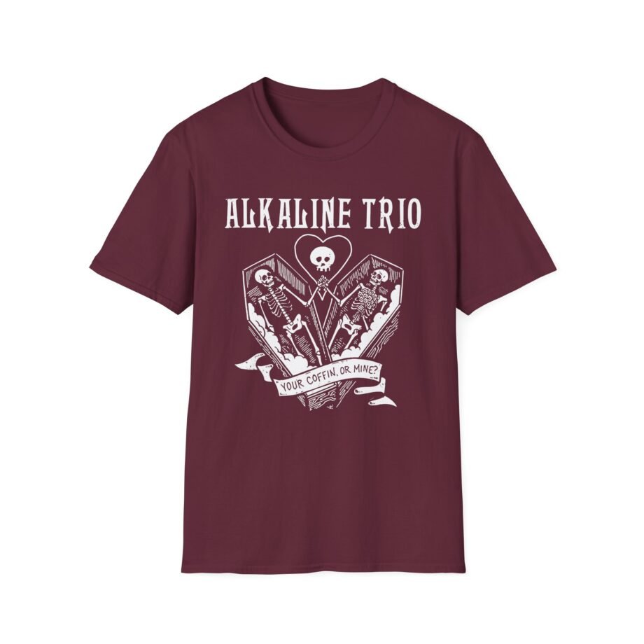 Alkaline Trio Your Coffin Unisex Softstyle T-Shirt