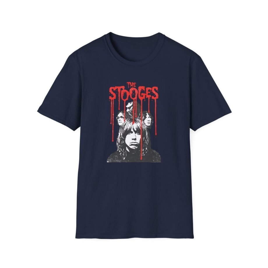 The Stooges Group Shot Unisex Softstyle T-Shirt
