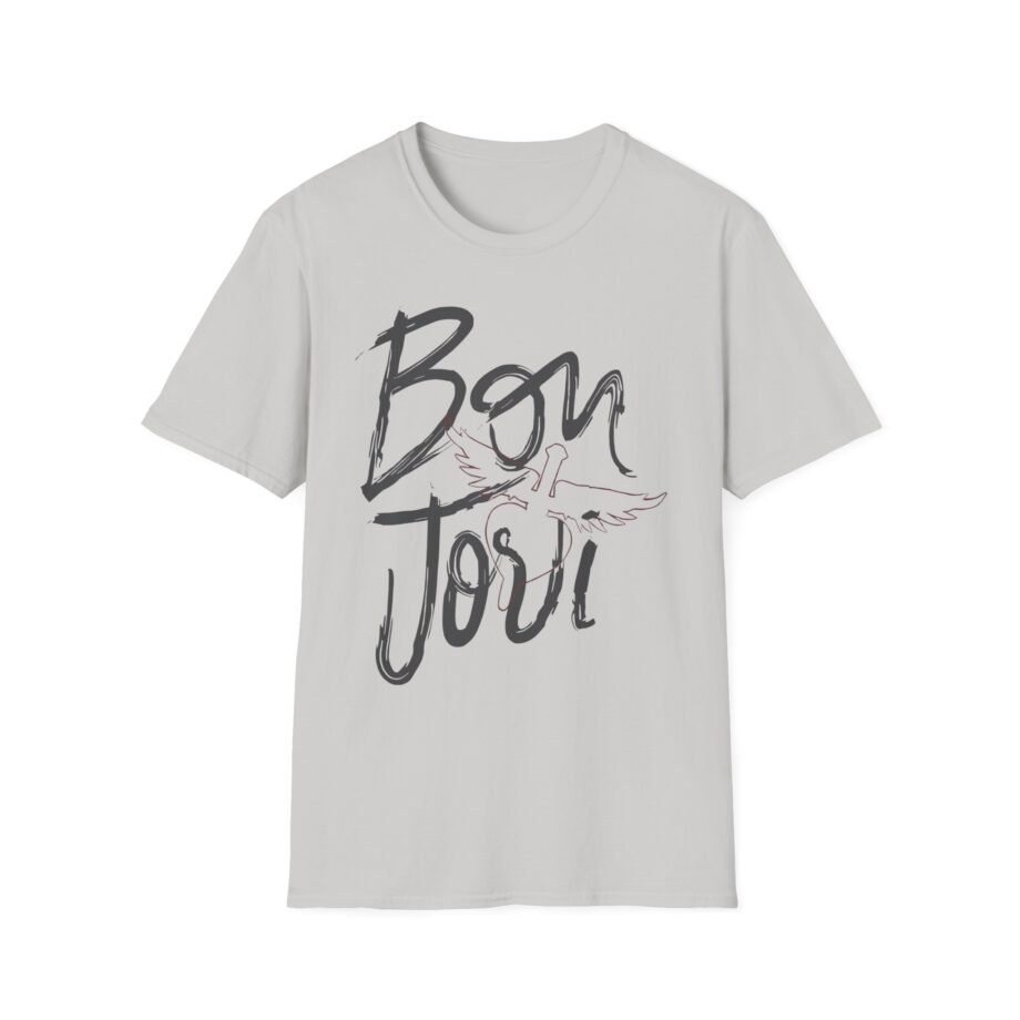 Bon Jovi Brush Strokes Unisex Softstyle T-Shirt