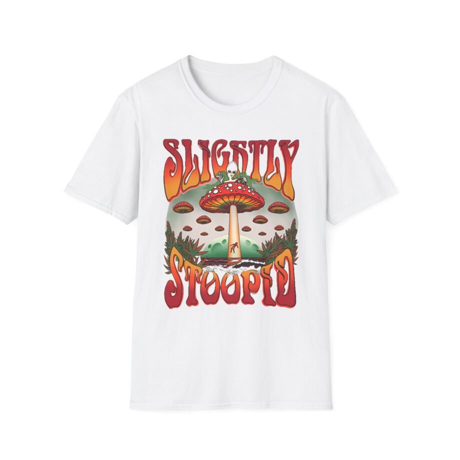 Slightly Stoopid Mushroom Ufo Unisex Softstyle T-Shirt