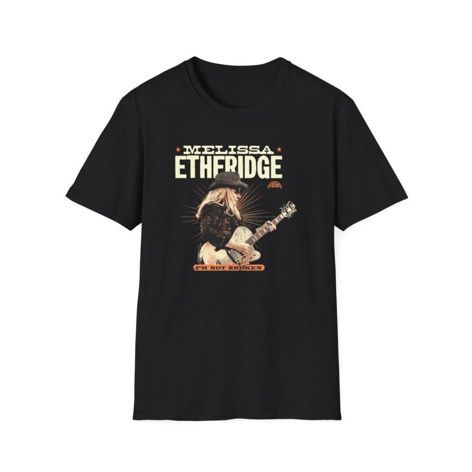 Sun Records Melissa Etheridge I'm Not Broken Unisex Softstyle T-Shirt