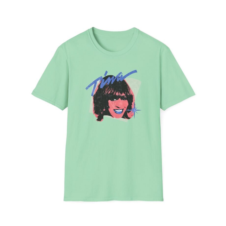 Tina Turner Portrait Unisex Softstyle T-Shirt