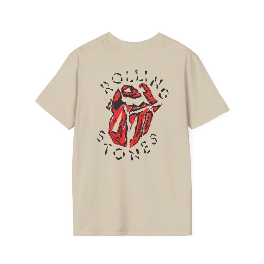 Rolling Grrr! Painted Diamond Tongue Unisex Softstyle T-Shirt