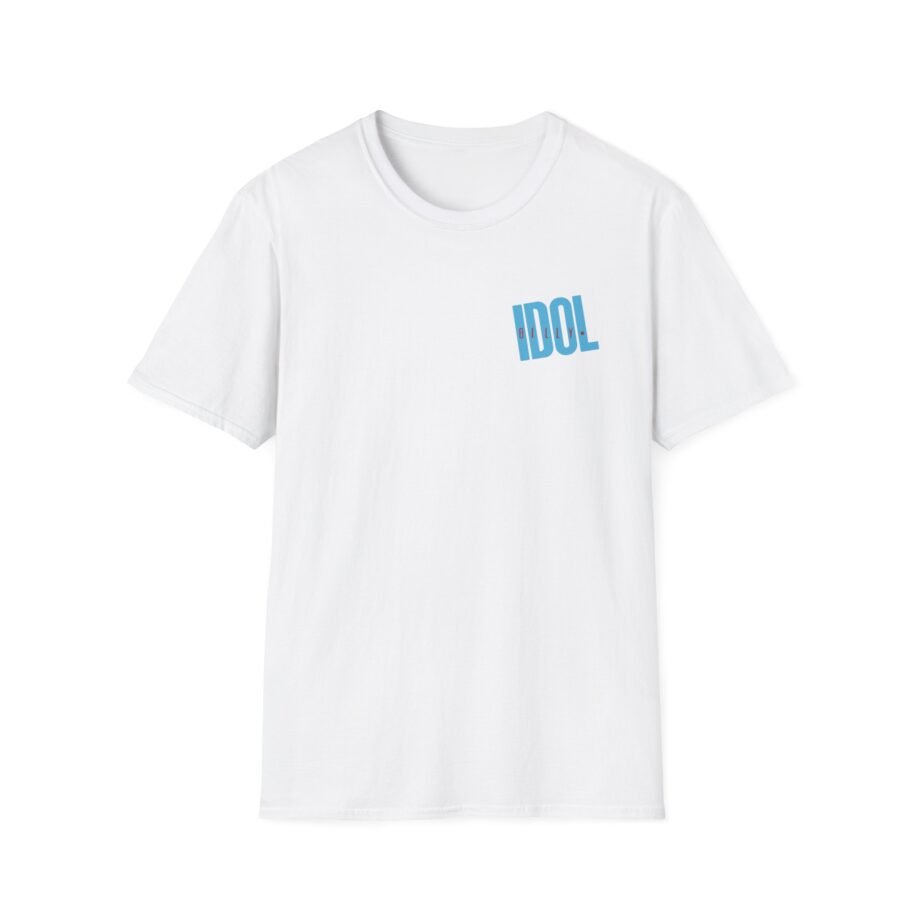 Billy Idol Checkered Smirk Unisex Softstyle Shirt