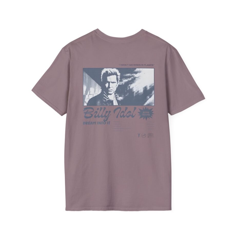 Billy Idol Billy Script Unisex Softstyle Shirt