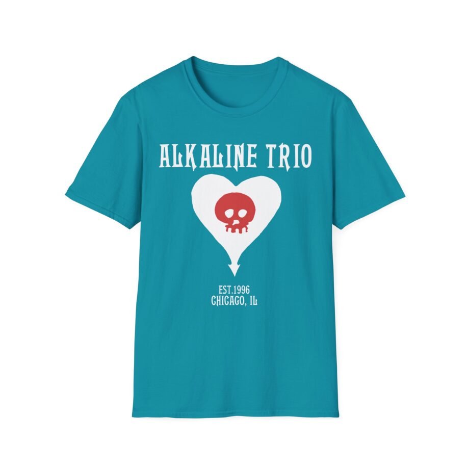 Alkaline Trio Heartskull Album Icons Unisex Softstyle T-Shirt