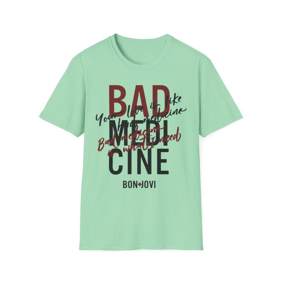 Bon Jovi Bad Medicine Unisex Softstyle T-Shirt