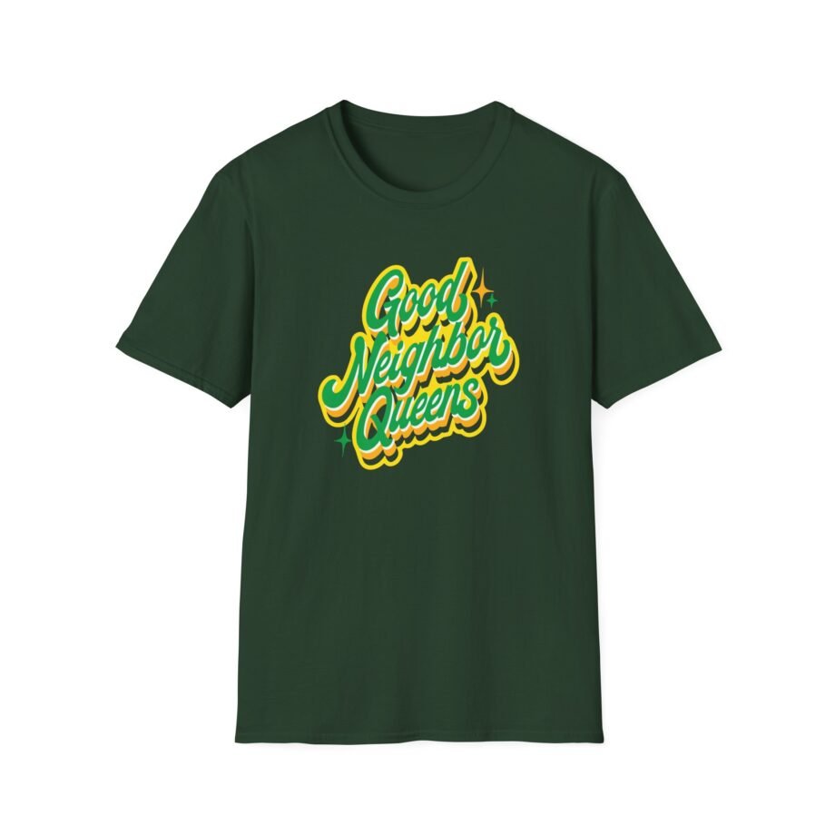 Good Neighbours Queens Unisex Softstyle T-Shirt