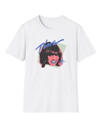 Tina Turner Portrait Unisex Softstyle T-Shirt