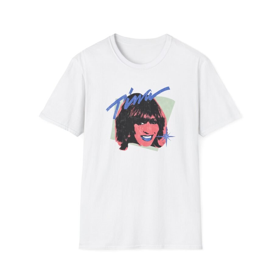 Tina Turner Portrait Unisex Softstyle T-Shirt