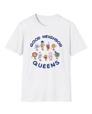Good Neighbours Queens LS Unisex Softstyle T-Shirt