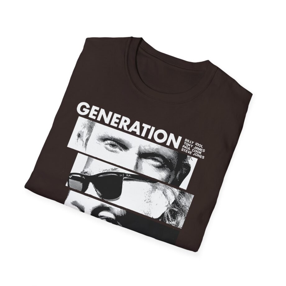 Billy Idol Eye Stack Unisex Softstyle Shirt