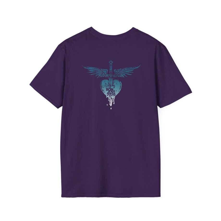 Bon Jovi Do What You Can Portrait Unisex Softstyle T-Shirt