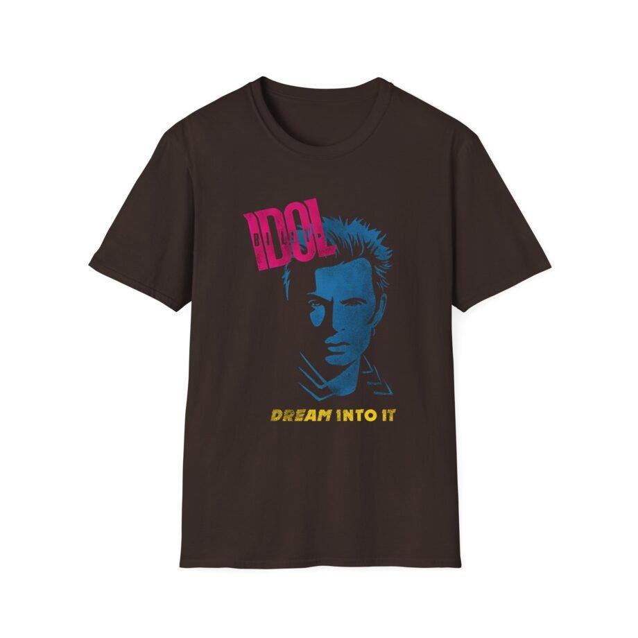 Billy Idol Dream Into It Album Unisex Softstyle Shirt