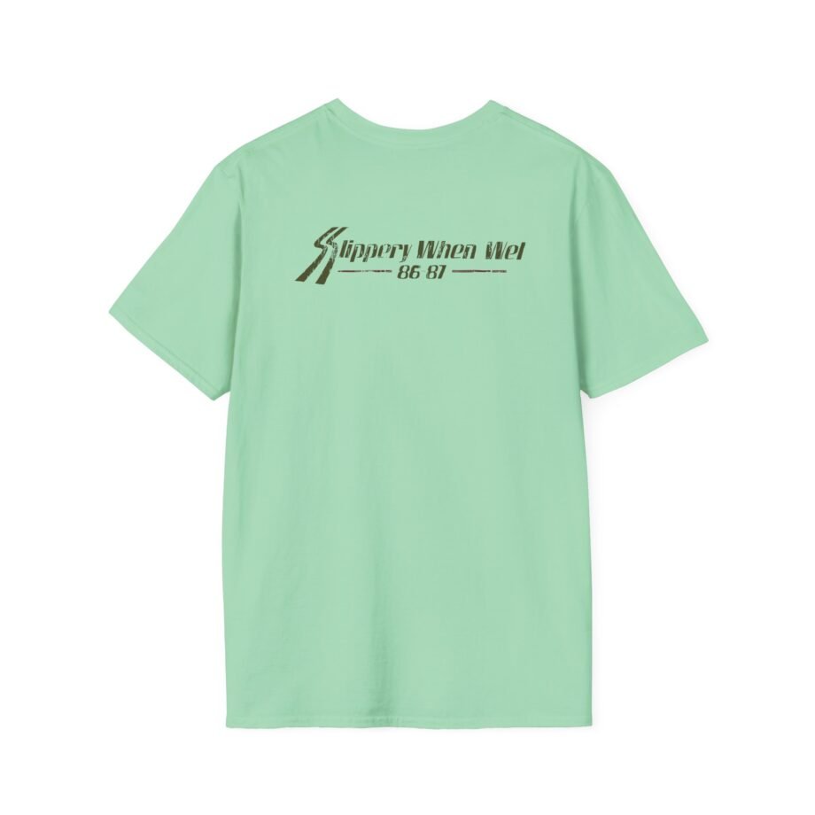 Bon Jovi Slippery When Wet Vintage World Tour Unisex Softstyle T-Shirt