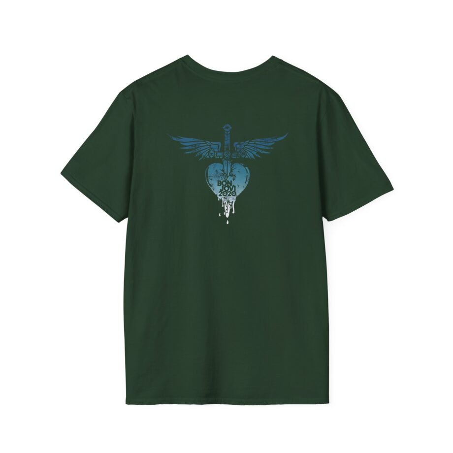 Bon Jovi Do What You Can Portrait Unisex Softstyle T-Shirt