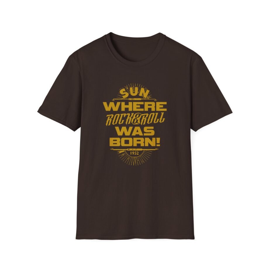 Sun Records Where Rock N Roll Was Born Unisex Softstyle T-Shirt