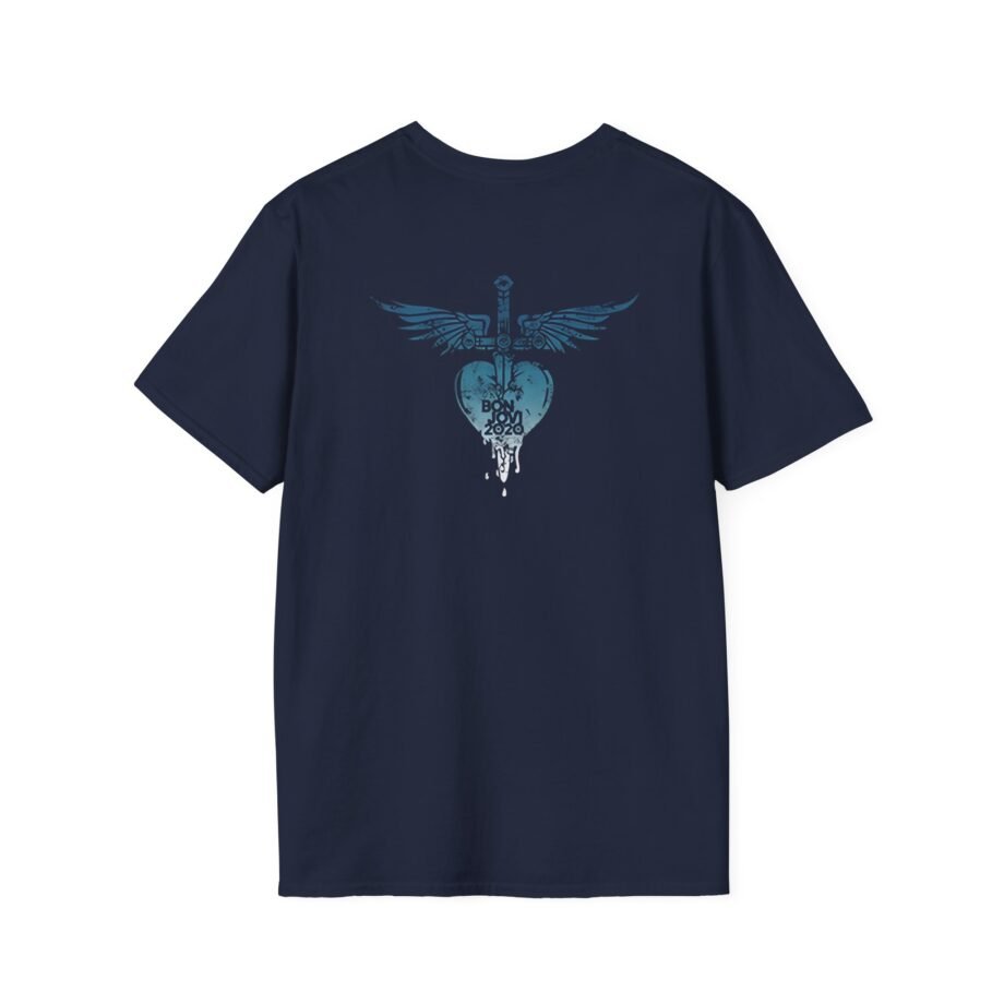 Bon Jovi Do What You Can Portrait Unisex Softstyle T-Shirt