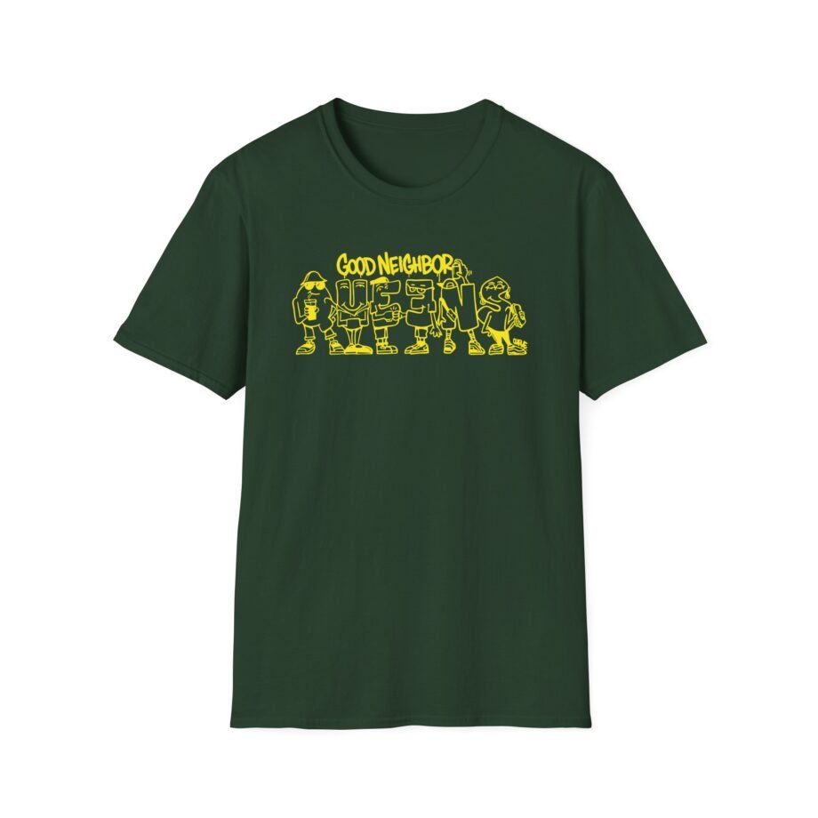 Good Neighbours Queens Unisex Softstyle T-Shirt