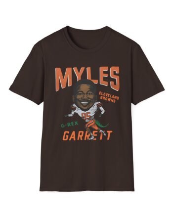Myles Garrett Cleveland Browns Unisex Softstyle T-Shirt