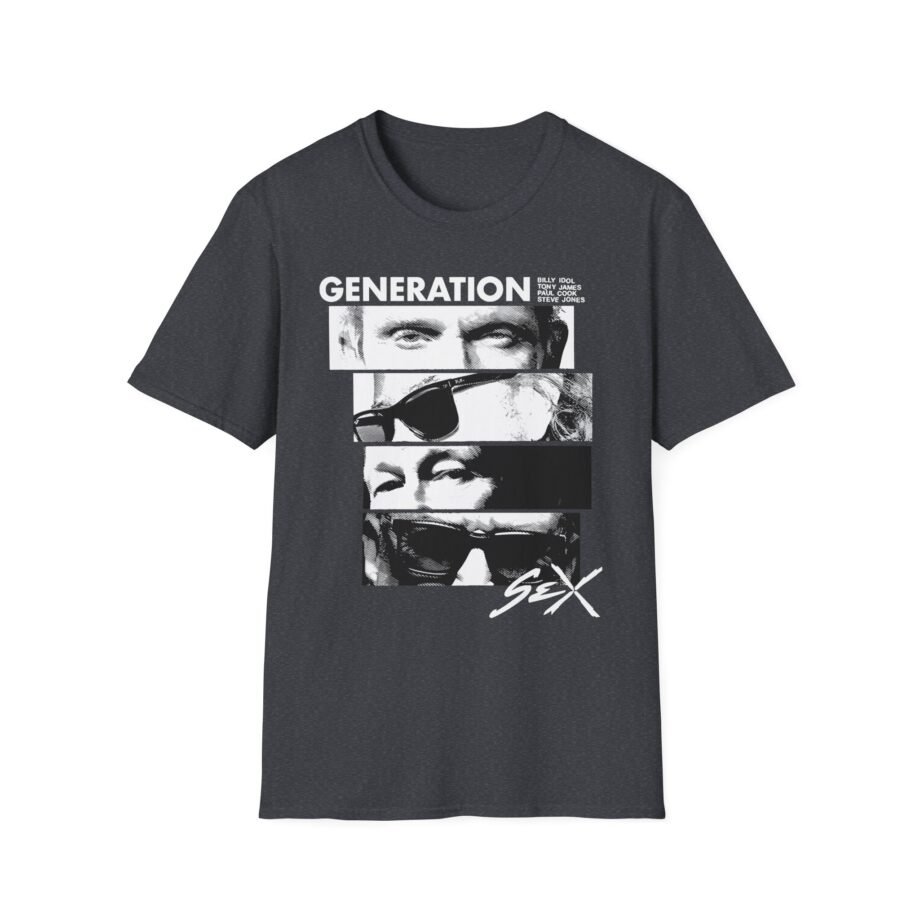 Billy Idol Eye Stack Unisex Softstyle Shirt