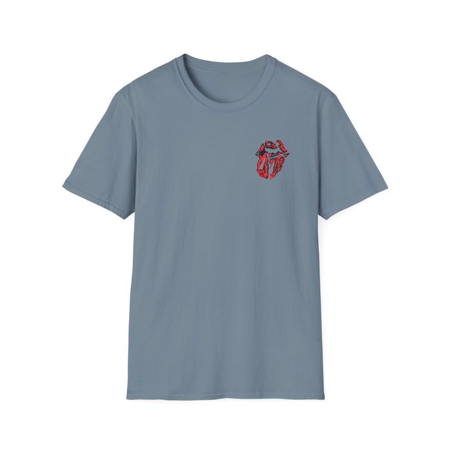 Rolling Grrr! Painted Diamond Tongue Unisex Softstyle T-Shirt