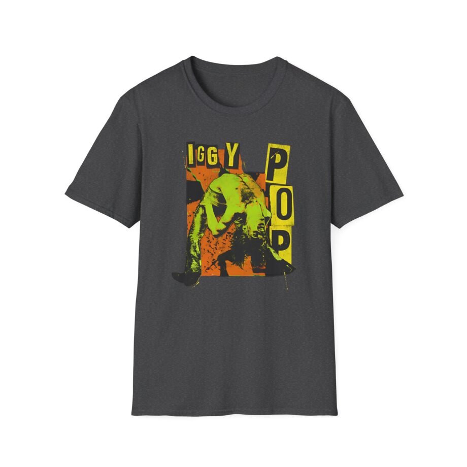 The Stooges Iggy Pop No Values Unisex Softstyle T-Shirt