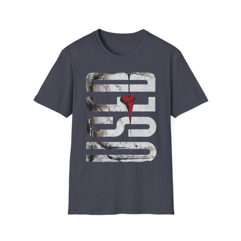 The Used Vertical Heart Unisex Softstyle T-Shirt