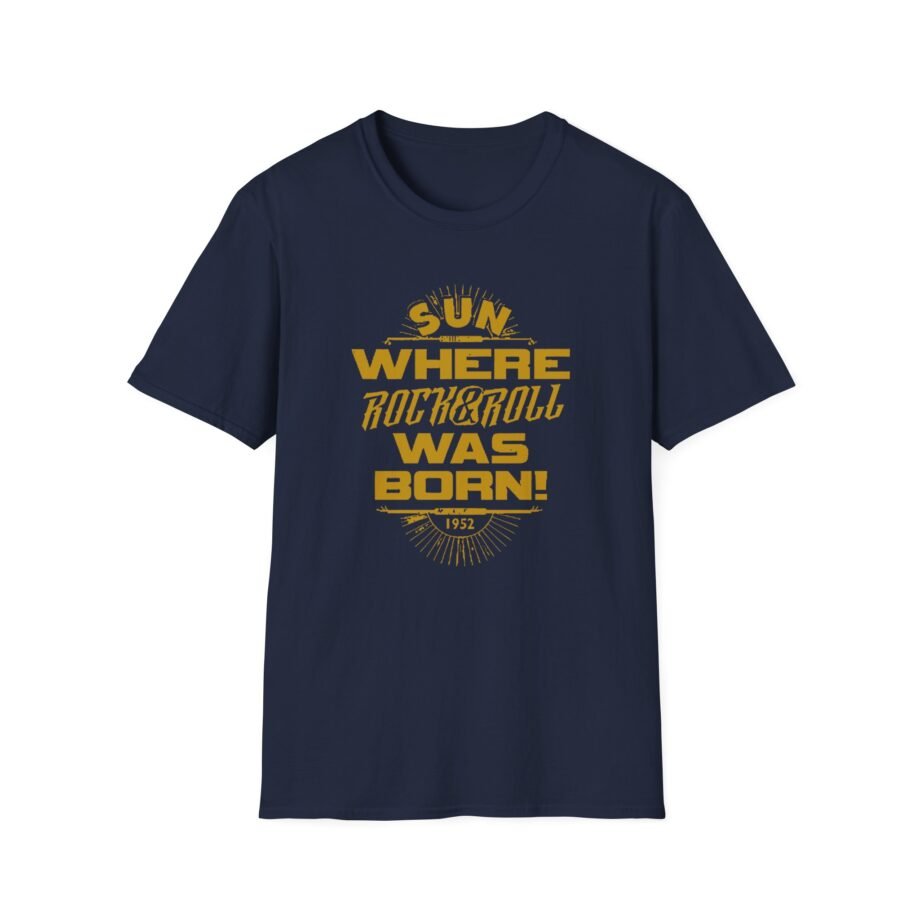 Sun Records Where Rock N Roll Was Born Unisex Softstyle T-Shirt