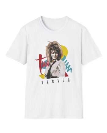 Tina Turner Eye-catching Unisex Softstyle T-Shirt