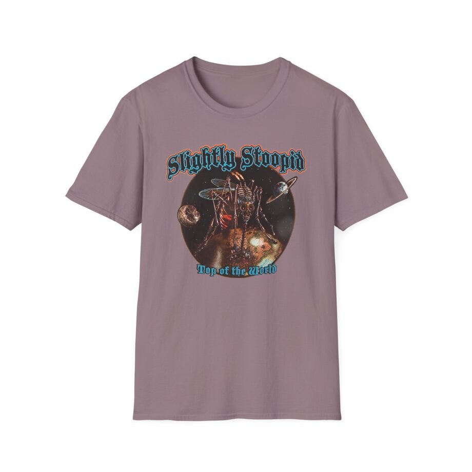 Slightly Stoopid Top of the World Golden Goods Unisex Softstyle T-Shirt