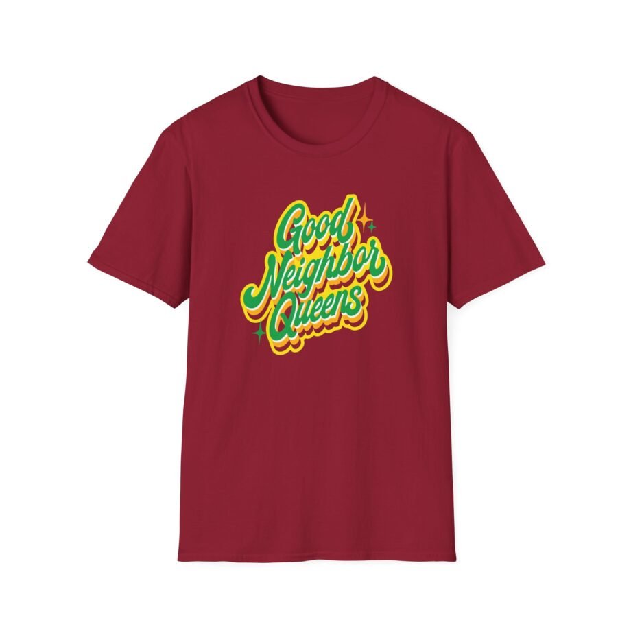Good Neighbours Queens Unisex Softstyle T-Shirt