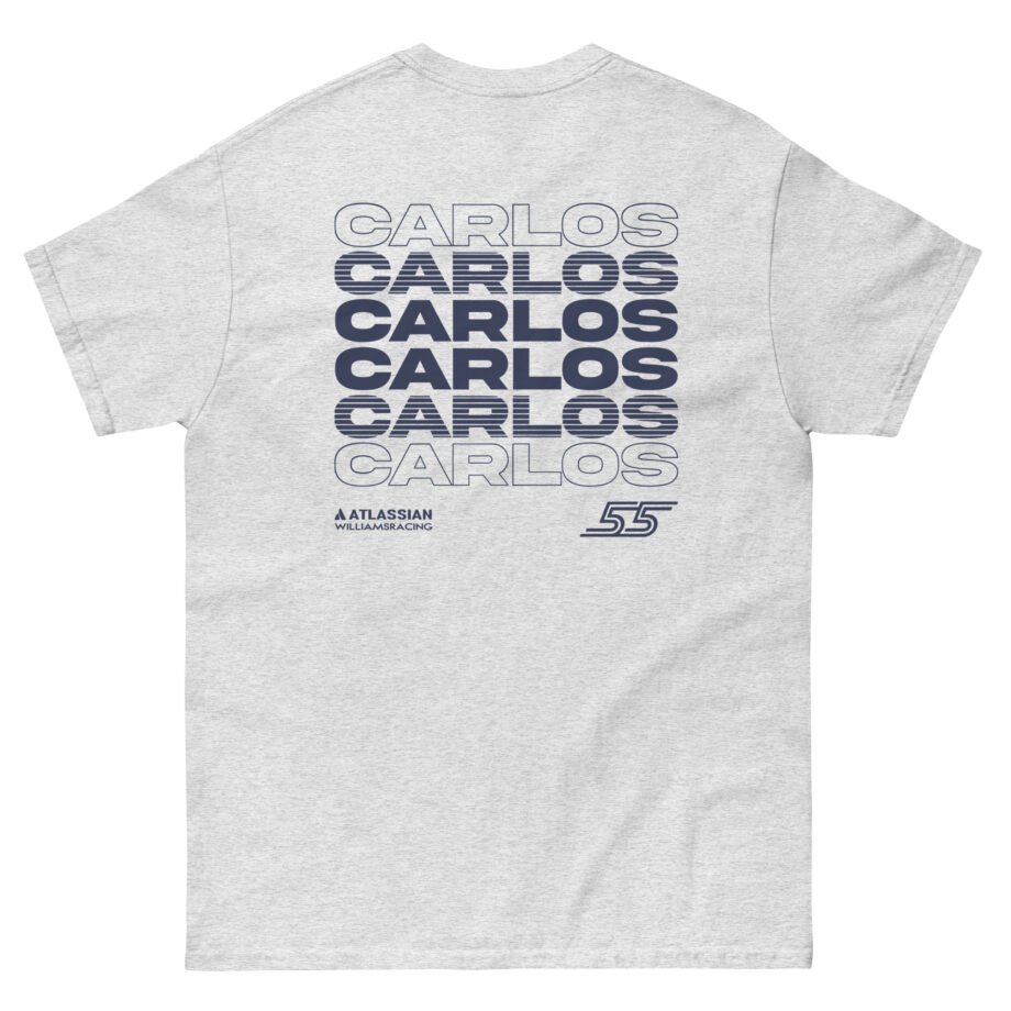 Carlos Sainz Atlassian Williams Racing Unisex classic tee