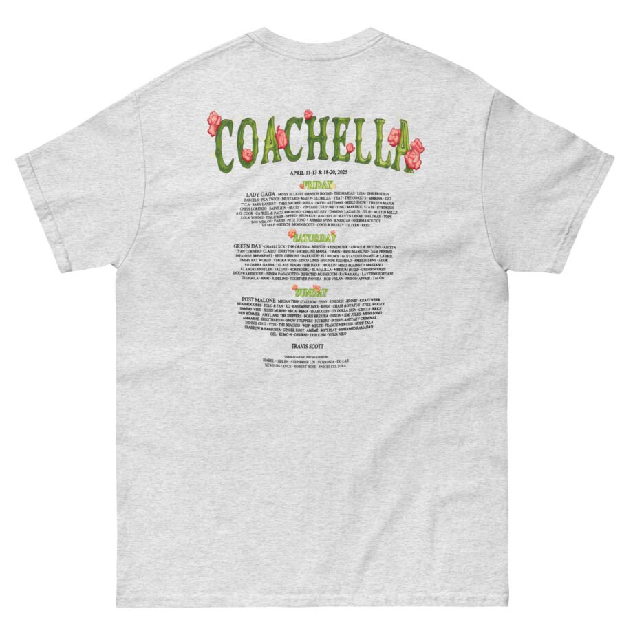 Coachella Flower Unisex classic tee