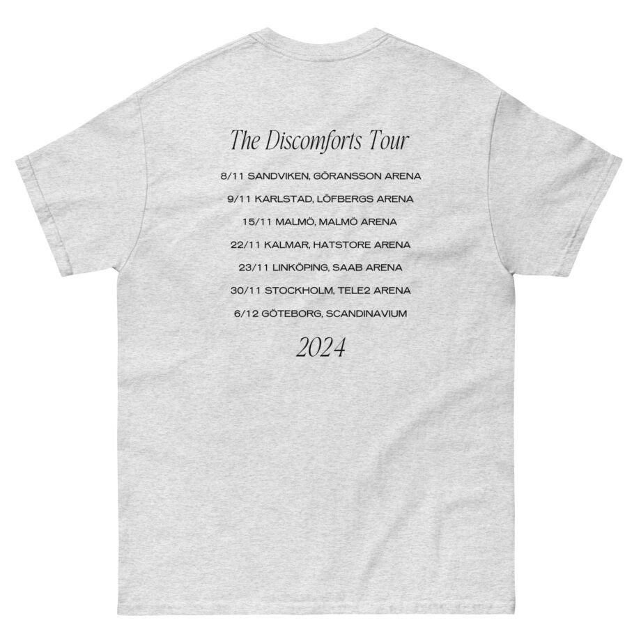 Albin Lee Meldau Discomforts Tour Unisex classic tee