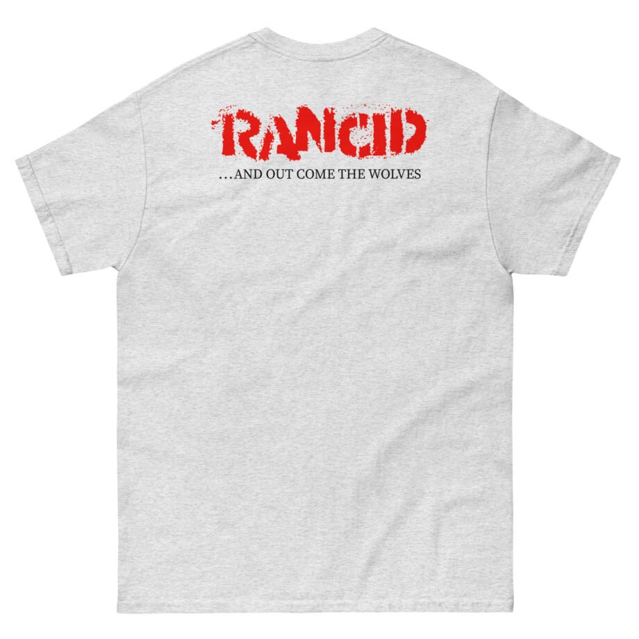Rancid and Out Come the Wolves Boxed Unisex classic tee