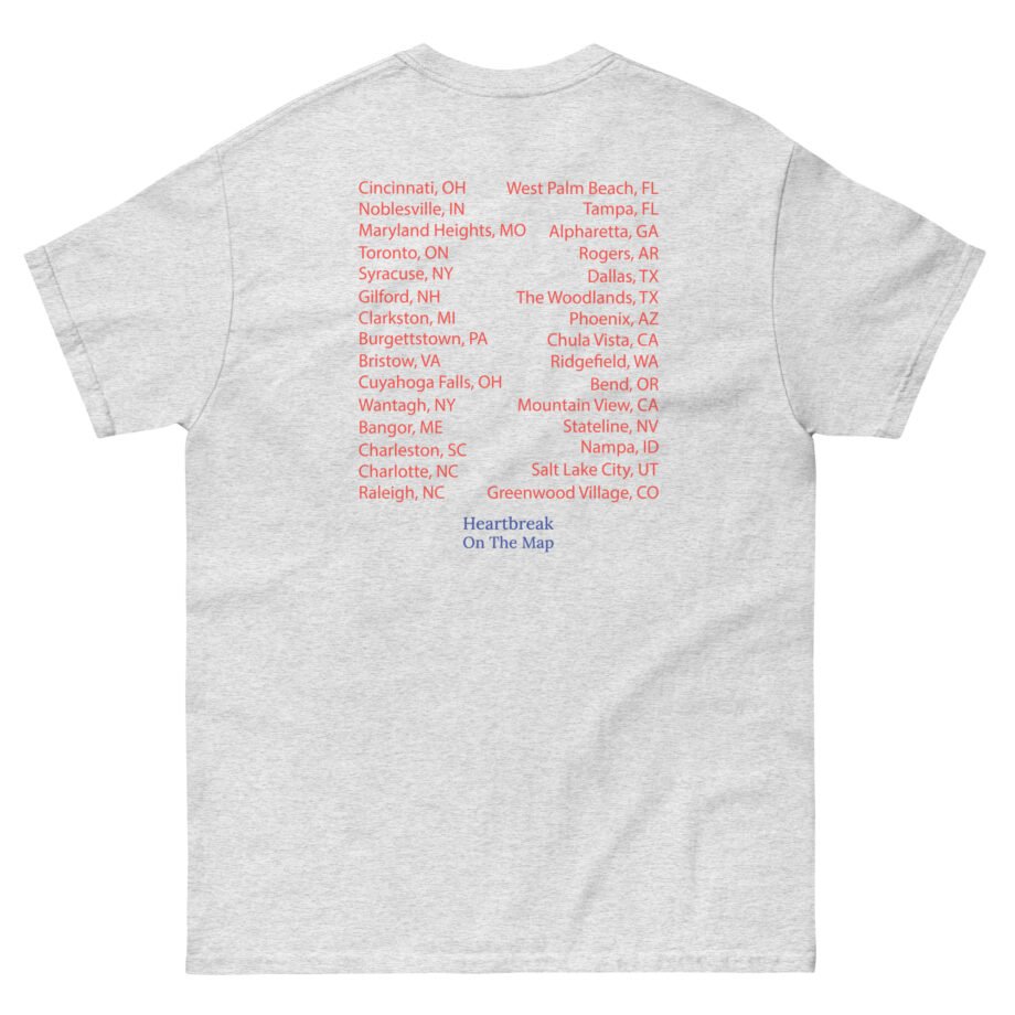 Dan and Shay Heartbreak Summer Tour Unisex classic tee