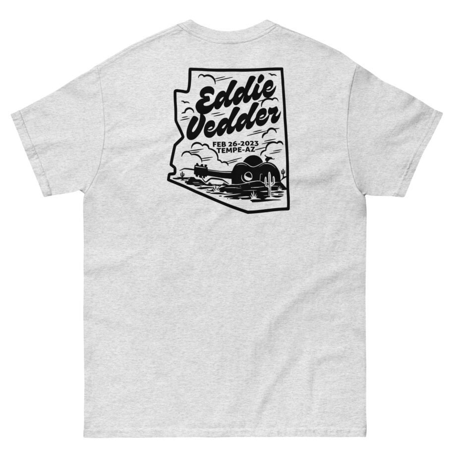 Eddie Vedder AZ Map Unisex classic tee
