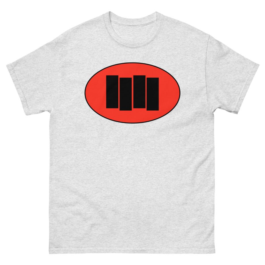 Black Flag Oval Bars Unisex classic tee