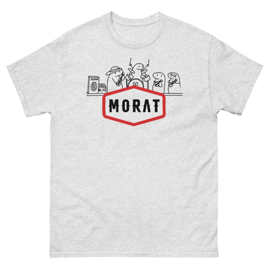 Morat Name Drawing Flork Playera Unisex classic tee