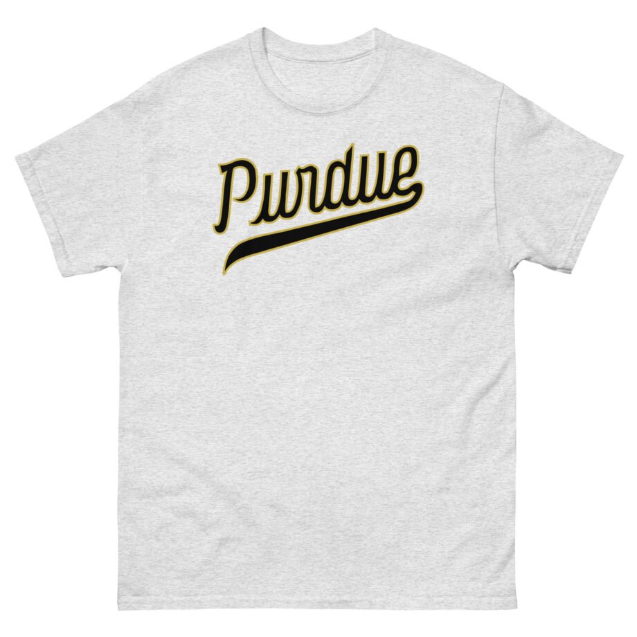 Purdue Basketball Script Unisex classic tee
