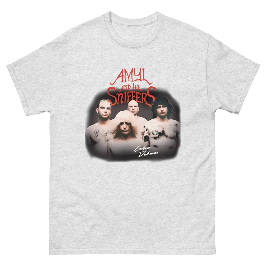Amyl and the Sniffers Band Photo Logo Unisex classic tee