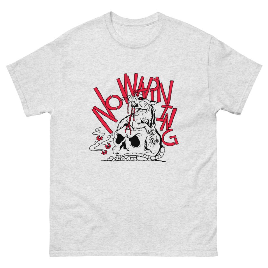 No Warning Rat Skull Unisex classic tee