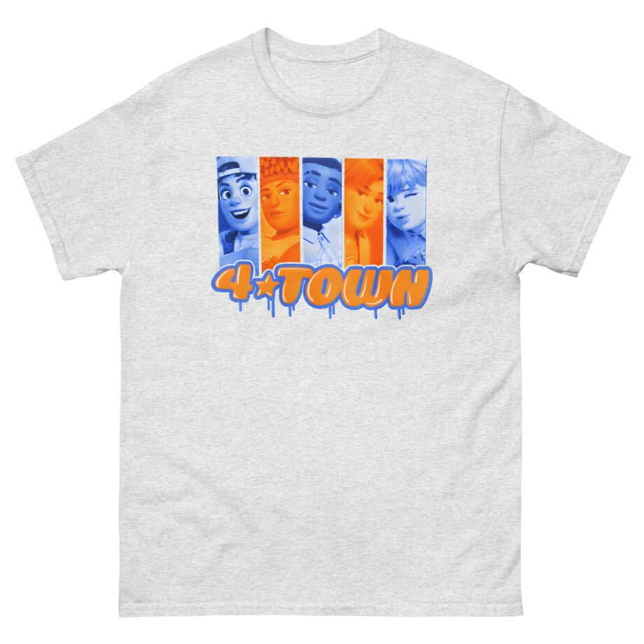 4town Spray Blocks Unisex classic tee