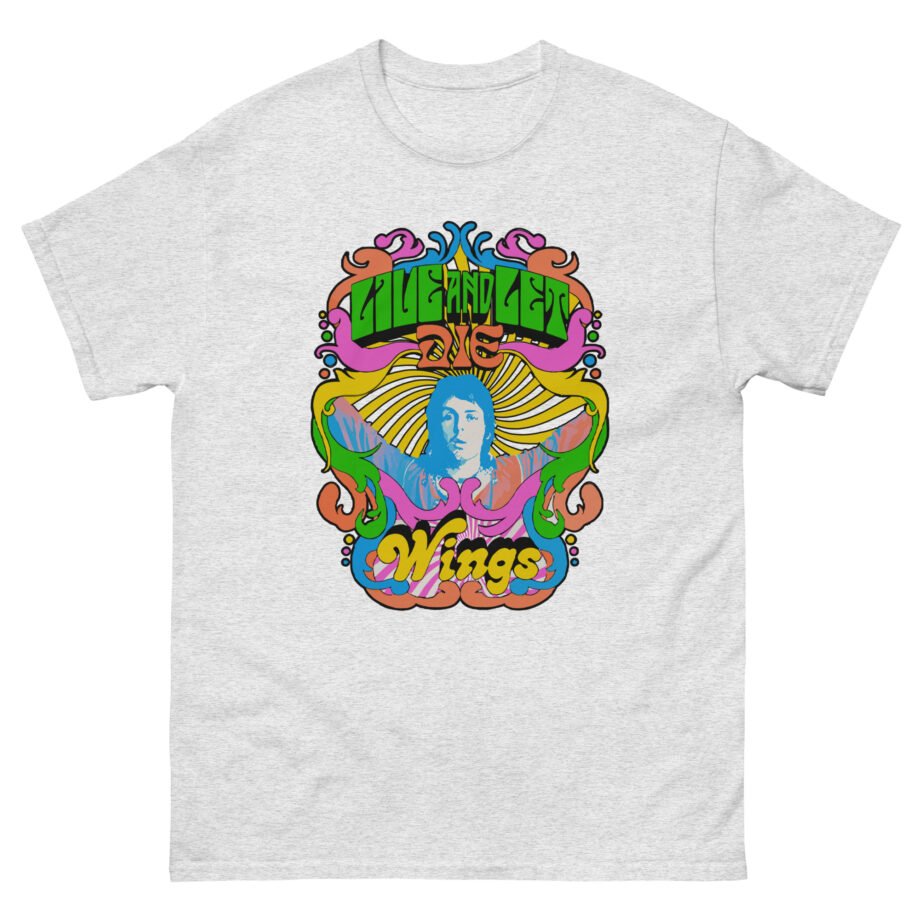 Wings Live And Let Die Unisex classic tee